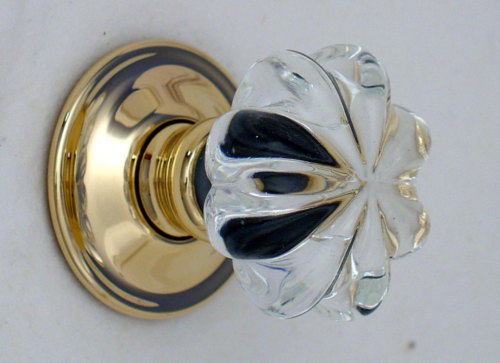 Daisy Glass Door Knobs